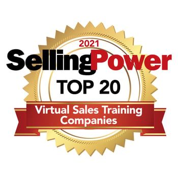 2021 Top 20 Virtual Sales Training logo